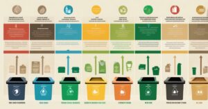 Kolory worków na śmieci: Skuteczna segregacja odpadów w domu!