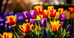 Wiosenne kwiaty: Ciesz się kolorowym ogrodem pełnym narcyzów i krokusów!