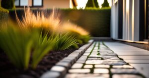 Opaska wokół domu z kamienia: funkcjonalność i estetyka