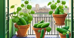 Ogórki na balkonie: Kompletny przewodnik od sadzenia do zbiorów