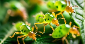 Zielone robaczki na kwiatach: Jak zwalczać mszyce na roślinach?