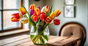 Jak przedłużyć życie tulipanów? Triki na ich trwałość w wazonie!