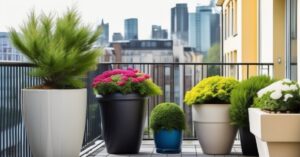 Niewymagające krzewy na balkon: idealne rośliny do donicy!