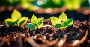 Trociny pod maliny: Ściółkuj, nawoź, pokonaj chwasty!