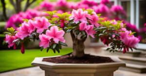Azalia na pniu: kompleksowa pielęgnacja krok po kroku