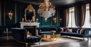 Styl glamour: Urządź wnętrze marzeń! Definicja i aranżacja salonu.