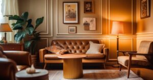 Styl retro: powrót do przeszłości w aranżacji wnętrz i vintage mieszkania