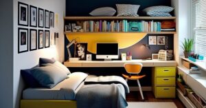 Jak ustawić meble w małym pokoju młodzieżowym: Urządź go perfekcyjnie!