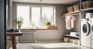 Suszenie prania w domu a wilgoć: jak suszyć pranie w mieszkaniu bezpiecznie?
